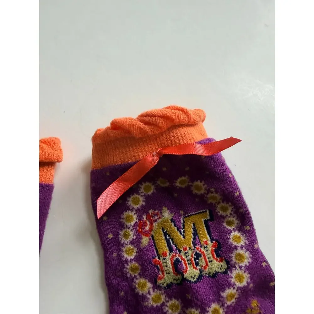 Powder Designs 'M' Alphabet Bamboo Ankle Socks